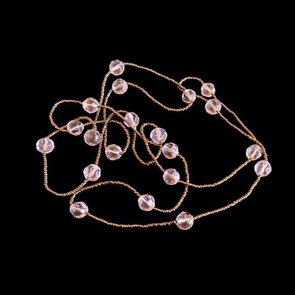 Vintage Long, Long Necklace with Beads 58” total length. - Picture 2 of 6